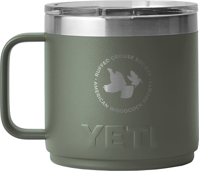 Yeti Rambler 14 Ounce Mug 2.0 with RGS & AWS Circle Logo; Camp Green – RGS