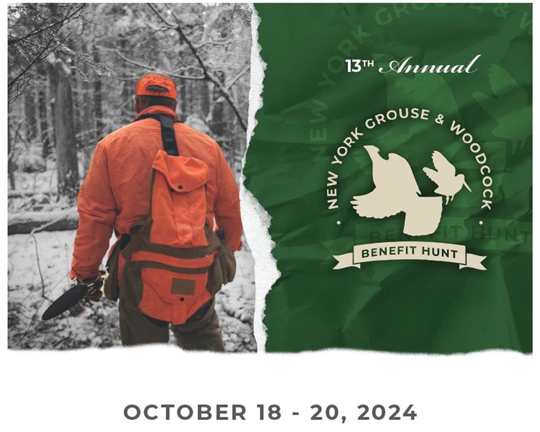 New York Grouse and Woodcock Benefit Hunt 2024