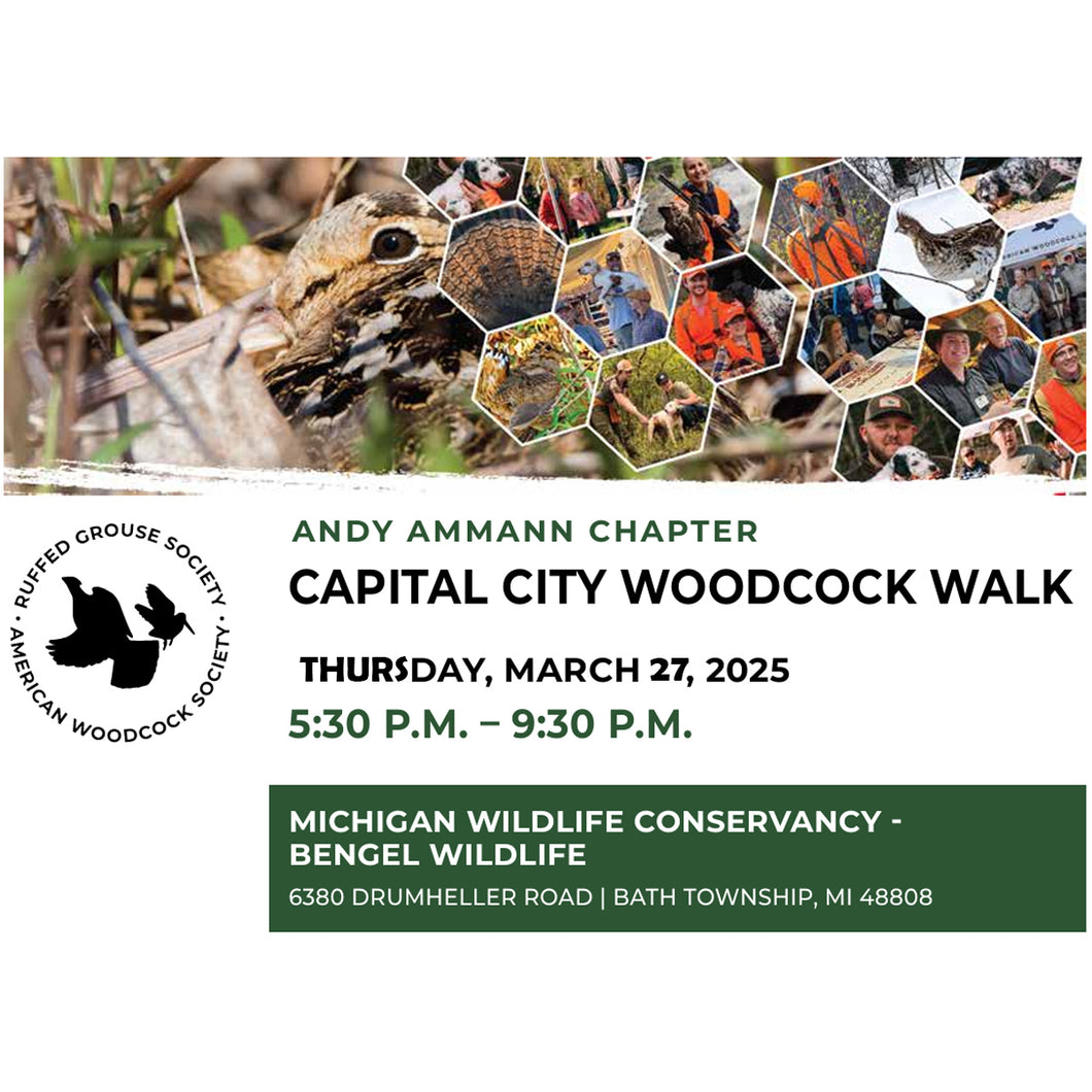 Andy Amman Chapter's  Capital City Woodcock Walk 2025