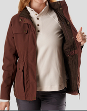 Load image into Gallery viewer, Duck Camp Women&#39;s Austin Insulated Jacket: Mahogany; With RGS &amp; AWS Logo on Right Chest
