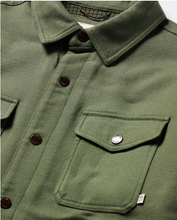 Load image into Gallery viewer, Duck Camp Campfire Shacket: RGS &amp; AWS Logo on Right Chest
