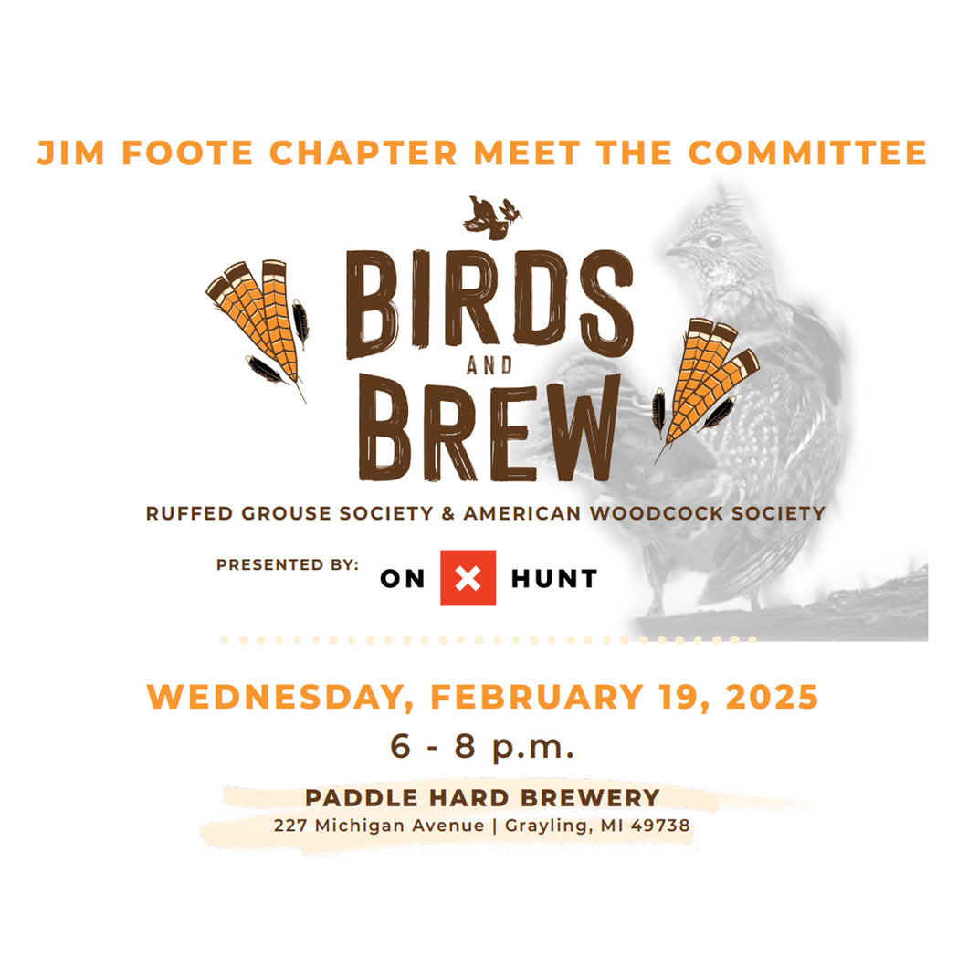 Jim Foote Chapter Birds & Brew Meet the Committee 2025